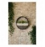 Decorative Metal Wall Accessory Wallxpert Spicebush BlackWhite