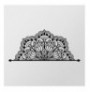 Decorative Metal Wall Accessory Wallxpert Almero Black