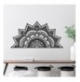 Decorative Metal Wall Accessory Wallxpert Mandala-S-3 Black