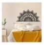 Decorative Metal Wall Accessory Wallxpert Mandala-S-3 Black