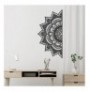 Decorative Metal Wall Accessory Wallxpert Mandala-S-3 Black