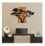 Dekor druri Wallxpert Acacia Tree - 387 WalnutBlack