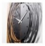 Dekore druri Wallxpert Wooden Clock 39 Light WalnutBlack