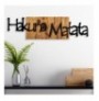 Dekore druri Wallxpert Hakuna Matata 4 BlackLight Walnut