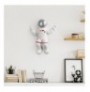 Dekor Aberto Design Peace Sign Astronaut - 2 WhiteGrey