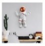 Decorative Object Aberto Design Peace Sign Astronaut - 3 WhiteBronze