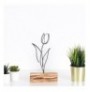 Decorative Object Aberto Design Tulip - Black Black