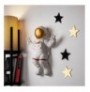 Decorative Object Aberto Design Peace Sign Astronaut - 1 WhiteGold