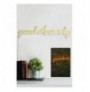 Ndriçim Plastik dekorativ Led Wallxpert Good Vibes Only - Yellow