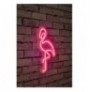 Ndriçim Plastik dekorativ Led Wallxpert Flamingo - Pink