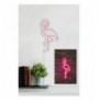 Ndriçim Plastik dekorativ Led Wallxpert Flamingo - Pink