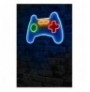 Ndriçim Plastik dekorativ Led Wallxpert Play Station Gaming Controller - Blue Multicolor