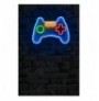 Ndriçim Plastik dekorativ Led Wallxpert Play Station Gaming Controller - Blue Multicolor