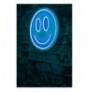 Ndriçim Plastik dekorativ Led Wallxpert Smiley - Blue