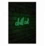 Ndriçim Plastik dekorativ Led Wallxpert Chill Out - Green