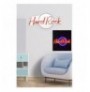 Ndriçim Plastik dekorativ Led Wallxpert Hard Rock - Blue, Red