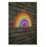 Ndriçim Plastik dekorativ Led Wallxpert Rainbow - Multicolor