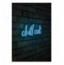 Ndriçim Plastik dekorativ Led Wallxpert Chill Out - Blue