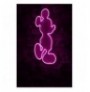 Ndriçim Plastik dekorativ Led Wallxpert Mickey Mouse - Pink Pink