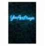 Ndriçim Plastik dekorativ Led Wallxpert You are Magic - Blue Blue