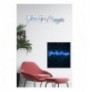 Ndriçim Plastik dekorativ Led Wallxpert You are Magic - Blue Blue