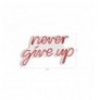 Ndriçim Plastik dekorativ Led Wallxpert Never Give Up - Red Red