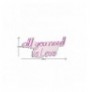 Ndriçim Plastik dekorativ Led Wallxpert All You Need is Love - Pink