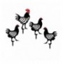 Dekor kopeshti Metal Accessory Set Aberto Design Chicken Family4 Black