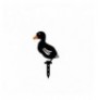 Dekor kopeshti Metal Accessory Set Aberto Design Ducks Black