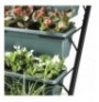 Decorative Garden Pot Hannah Home RS-001 Dark GreenBlack