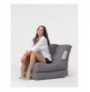 Bean Bag per kopesht Hannah Home Siesta Sofa Bed Pouf - Fume