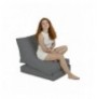 Bean Bag per kopesht Hannah Home Siesta Sofa Bed Pouf - Fume