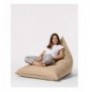 Bean Bag kopeshti Hannah Home Pyramid Big Bed Pouf - Mink