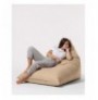 Bean Bag kopeshti Hannah Home Pyramid Big Bed Pouf - Mink