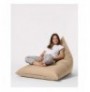 Bean Bag kopeshti Hannah Home Pyramid Big Bed Pouf - Mink