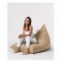 Bean Bag kopeshti Hannah Home Pyramid Big Bed Pouf - Mink