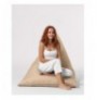 Bean Bag kopeshti Hannah Home Pyramid Big Bed Pouf - Mink