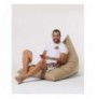 Bean Bag kopeshti Hannah Home Pyramid Big Bed Pouf - Mink