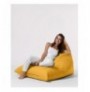 Bean Bag për kopsht Hannah Home Pyramid Big Bed Pouf - Yellow