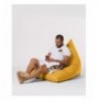 Bean Bag për kopsht Hannah Home Pyramid Big Bed Pouf - Yellow