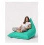 Bean Bag kopeshti Hannah Home Pyramid Big Bed Pouf - Turquoise