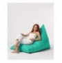 Bean Bag kopeshti Hannah Home Pyramid Big Bed Pouf - Turquoise