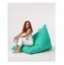 Bean Bag kopeshti Hannah Home Pyramid Big Bed Pouf - Turquoise