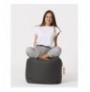 Garden Pouffe Hannah Home Square Pouf - Fume