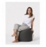 Garden Pouffe Hannah Home Square Pouf - Fume