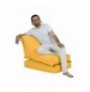 Garden Bean Bag Hannah Home Siesta Sofa Bed Pouf - Yellow