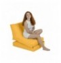 Garden Bean Bag Hannah Home Siesta Sofa Bed Pouf - Yellow