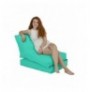 Bean Bag kopeshti Hannah Home Siesta Sofa Bed Pouf - Turquoise