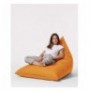 Bean Bag per kopesht Hannah Home Pyramid Big Bed Pouf - Orange