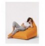 Bean Bag per kopesht Hannah Home Pyramid Big Bed Pouf - Orange